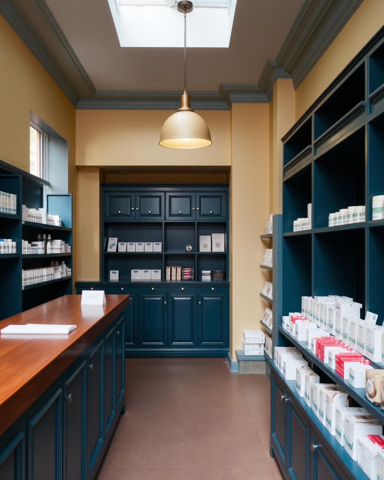 A Clearwater pharmacist consulting with a patient at the counter